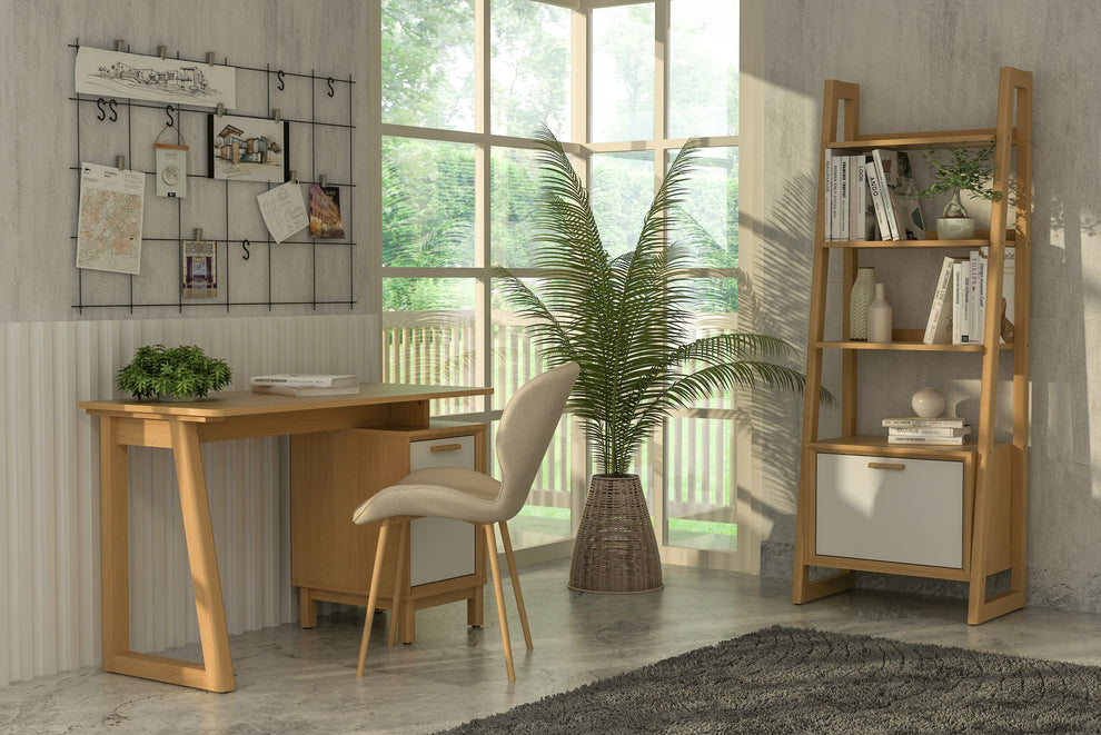 Kathy 47" Writing Desk By Anderson Teak | Desks | Modishstore - 7