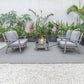 LeisureMod Walbrooke Modern Grey Patio Conversation With Square Fire Pit & Tank Holder | Outdoor Sofas, Loveseats & Sectionals | Modishstore - 51