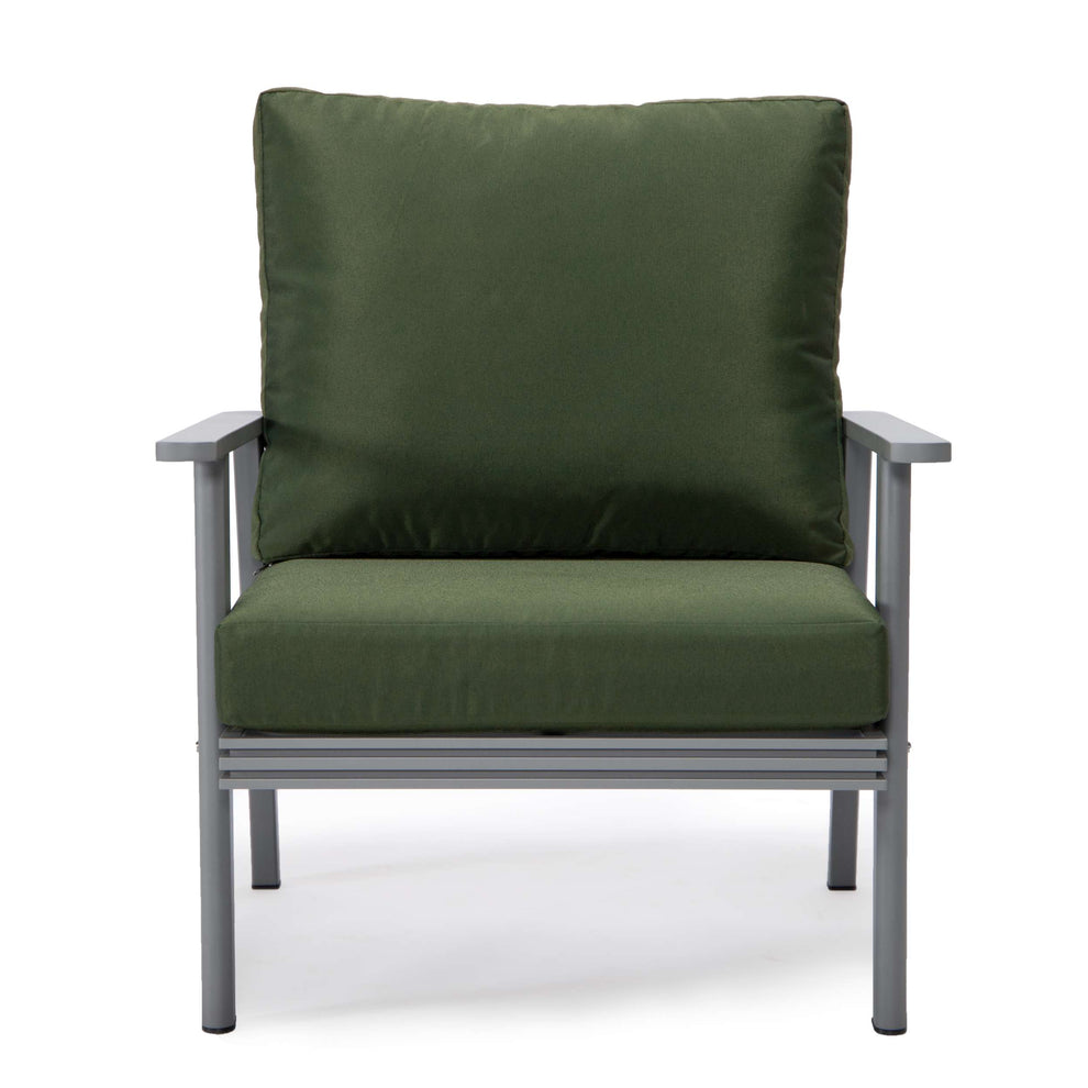 LeisureMod Walbrooke Modern 3-Piece Outdoor Patio Set with Grey Aluminum Frame | Outdoor Sofas, Loveseats & Sectionals | Modishstore - 22