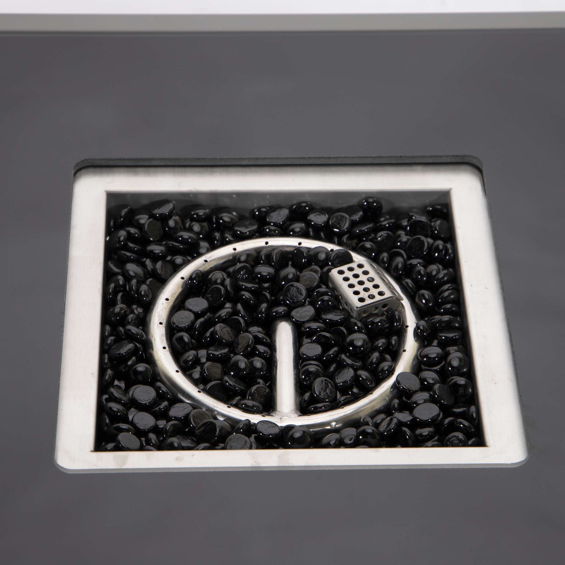 LeisureMod Walbrooke Modern Grey Patio Conversation With Square Fire Pit With Slats Design & Tank Holder | Outdoor Sofas, Loveseats & Sectionals | Modishstore - 31