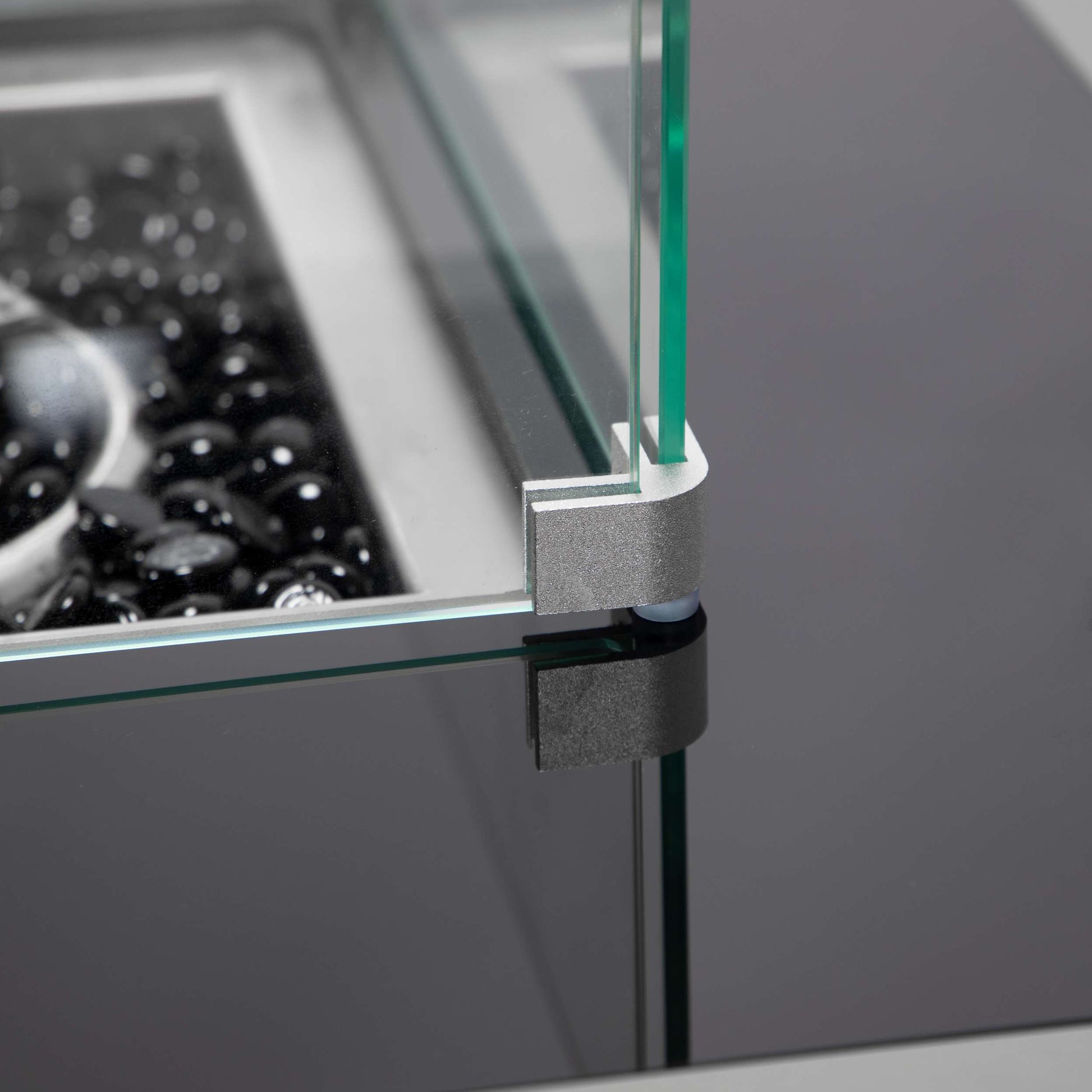 LeisureMod Walbrooke Modern Grey Patio Conversation With Square Fire Pit With Slats Design & Tank Holder | Outdoor Sofas, Loveseats & Sectionals | Modishstore - 81