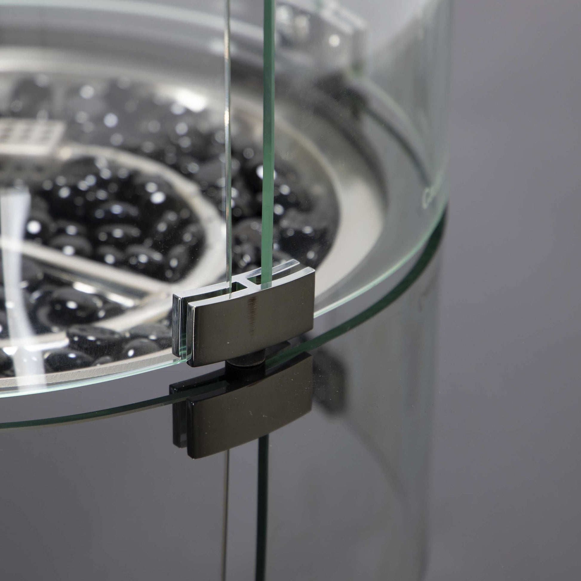 LeisureMod Walbrooke Modern Grey Patio Conversation With Round Fire Pit With Slats Design & Tank Holder | Outdoor Sofas, Loveseats & Sectionals | Modishstore - 16