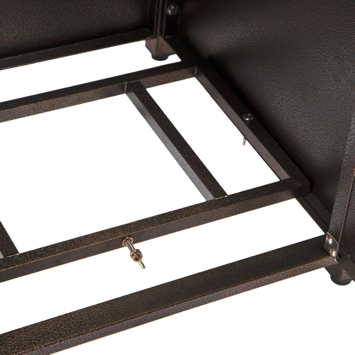 LeisureMod Walbrooke Black Patio Square Tank Holder | FIRE PITS | Modishstore - 18