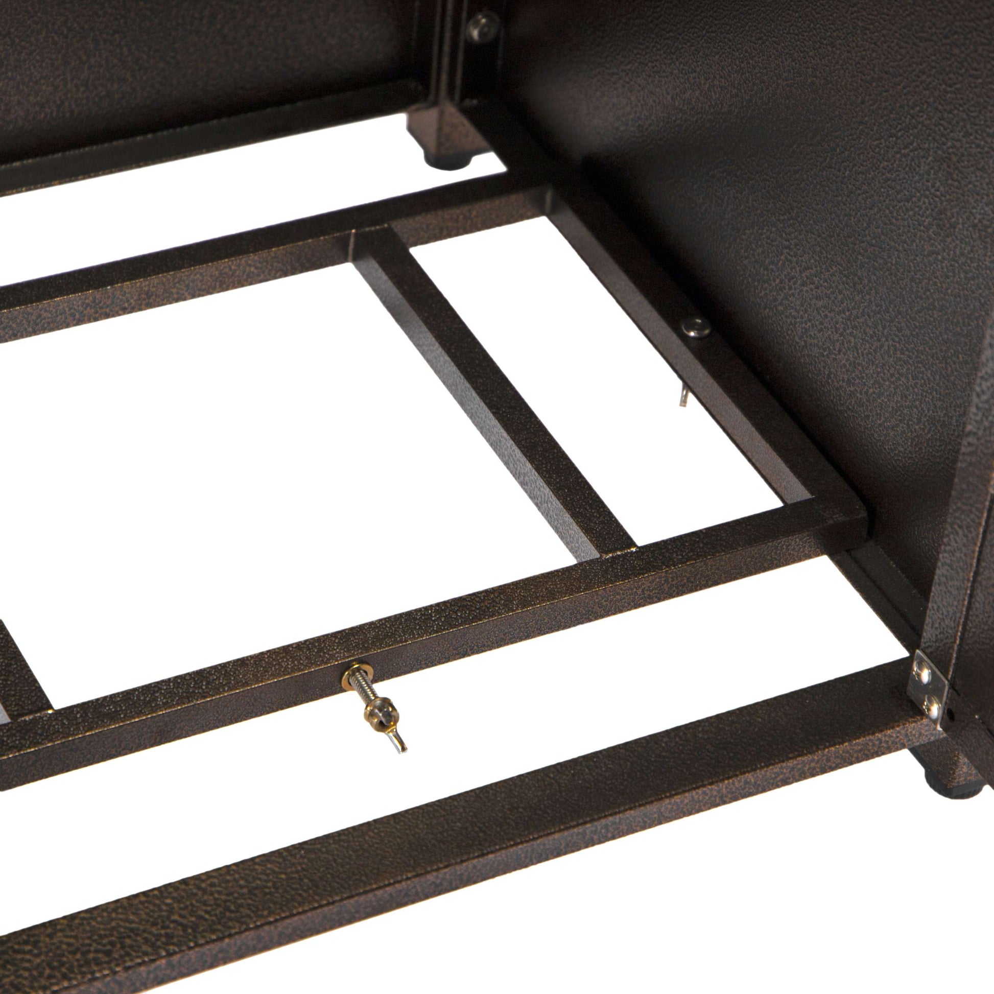 LeisureMod Walbrooke Black Patio Square Tank Holder | FIRE PITS | Modishstore - 18