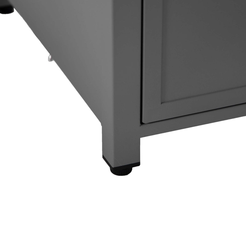 LeisureMod Walbrooke Black Patio Square Tank Holder | FIRE PITS | Modishstore - 22