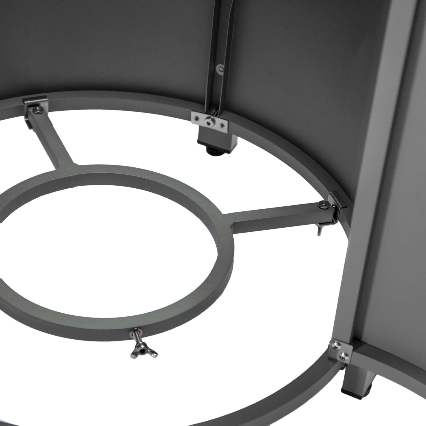 LeisureMod Walbrooke Black Patio Round Tank Holder | FIRE PITS | Modishstore - 22