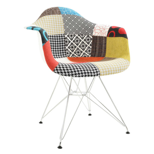 LeisureMod Willow Fabric Eiffel Accent Chair - WM24M | Accent Chairs | Modishstore