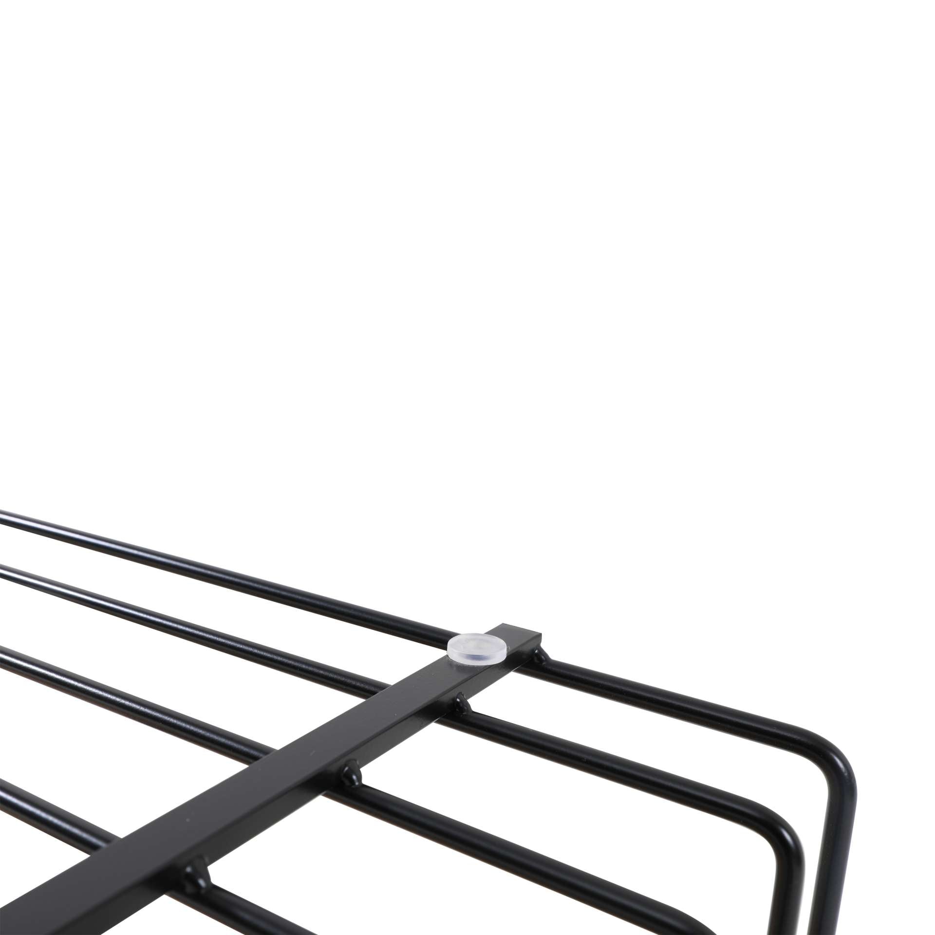 LeisureMod Walden Rectangular Coffee Table with Ash Veneer Top and Powder Coated Steel Frame | Coffee Tables | Modishstore - 6