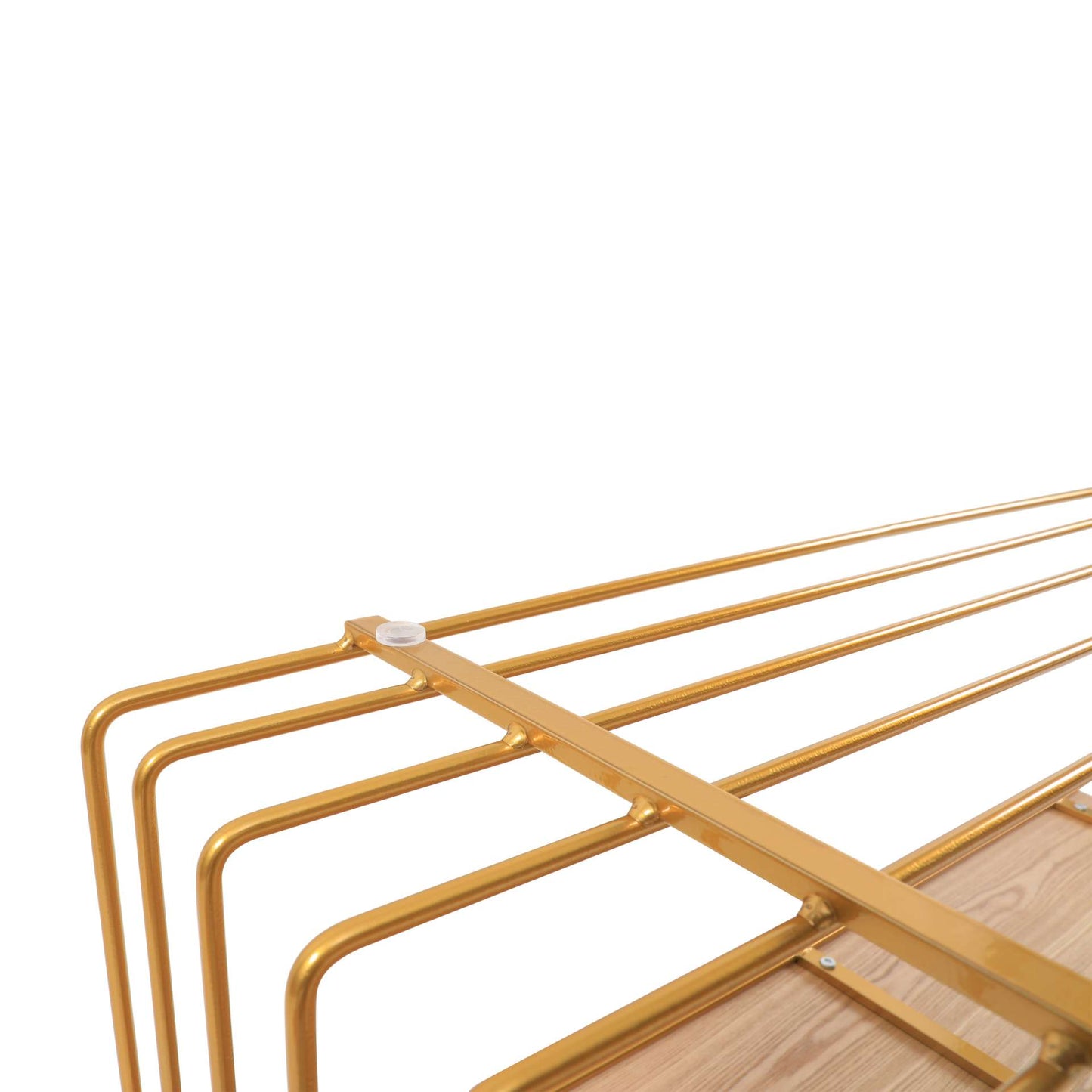 LeisureMod Walden Rectangular Coffee Table with Ash Veneer Top and Powder Coated Steel Frame | Coffee Tables | Modishstore - 26