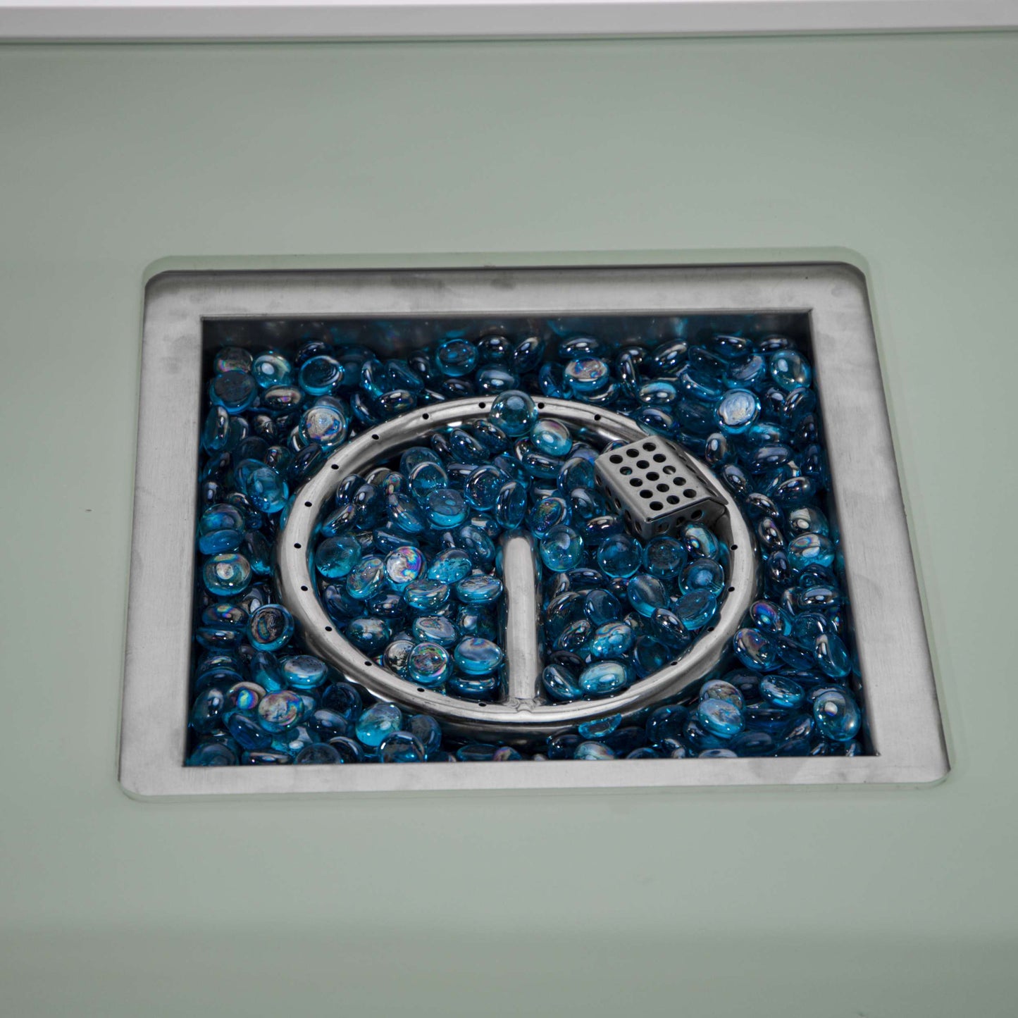 LeisureMod Walbrooke Modern White Patio Conversation With Square Fire Pit & Tank Holder | Outdoor Sofas, Loveseats & Sectionals | Modishstore - 31