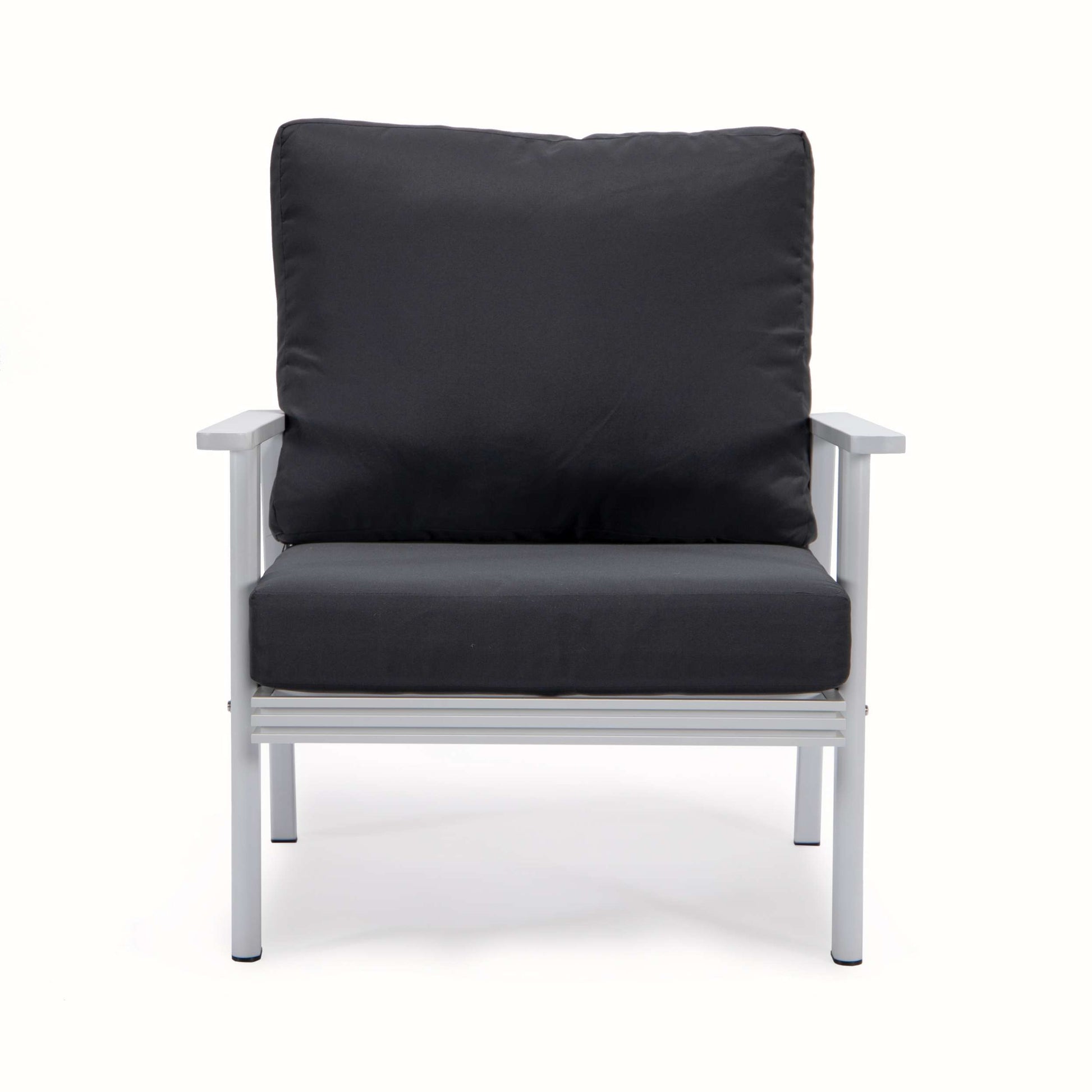 LeisureMod Walbrooke Modern 3-Piece Outdoor Patio Set | Outdoor Sofas, Loveseats & Sectionals | Modishstore - 5