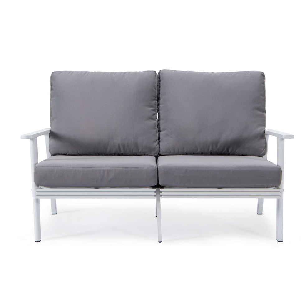 LeisureMod Walbrooke Modern 3-Piece Outdoor Patio Set | Outdoor Sofas, Loveseats & Sectionals | Modishstore - 34