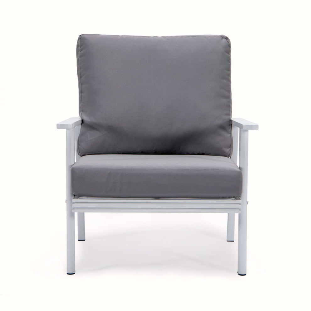 LeisureMod Walbrooke Modern 3-Piece Outdoor Patio Set | Outdoor Sofas, Loveseats & Sectionals | Modishstore - 33
