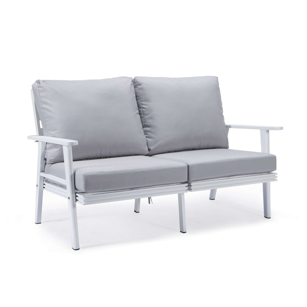 LeisureMod Walbrooke Modern 3-Piece Outdoor Patio Set | Outdoor Sofas, Loveseats & Sectionals | Modishstore - 55
