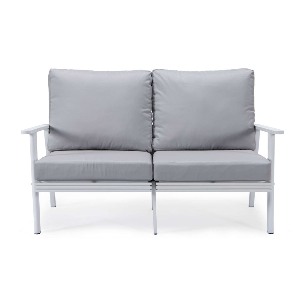 LeisureMod Walbrooke Modern 3-Piece Outdoor Patio Set | Outdoor Sofas, Loveseats & Sectionals | Modishstore - 53
