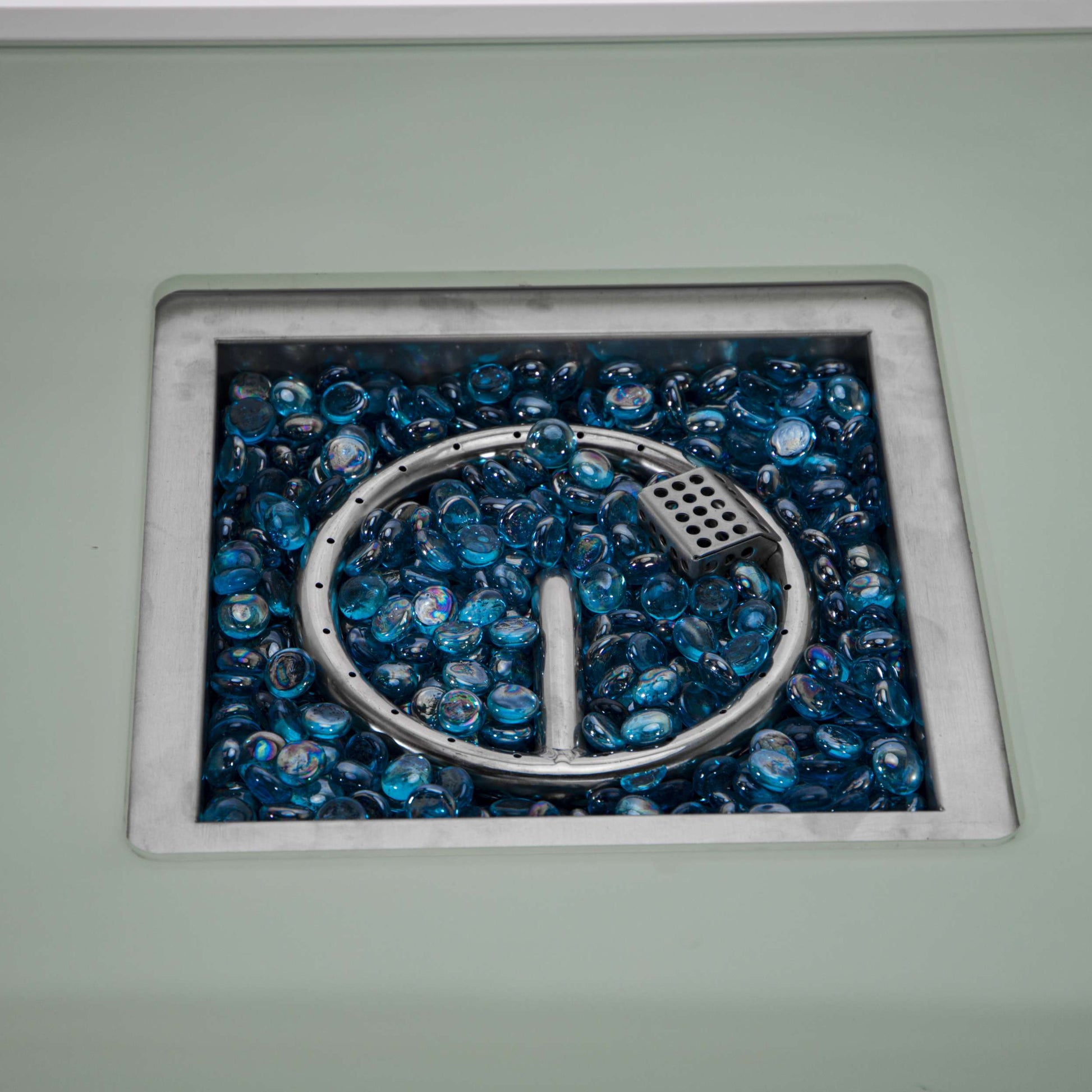 LeisureMod Walbrooke Modern White Patio Conversation With Square Fire Pit With Slats Design & Tank Holder | Outdoor Sofas, Loveseats & Sectionals | Modishstore - 72