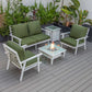 LeisureMod Walbrooke Modern White Patio Conversation With Square Fire Pit With Slats Design & Tank Holder | Outdoor Sofas, Loveseats & Sectionals | Modishstore - 41