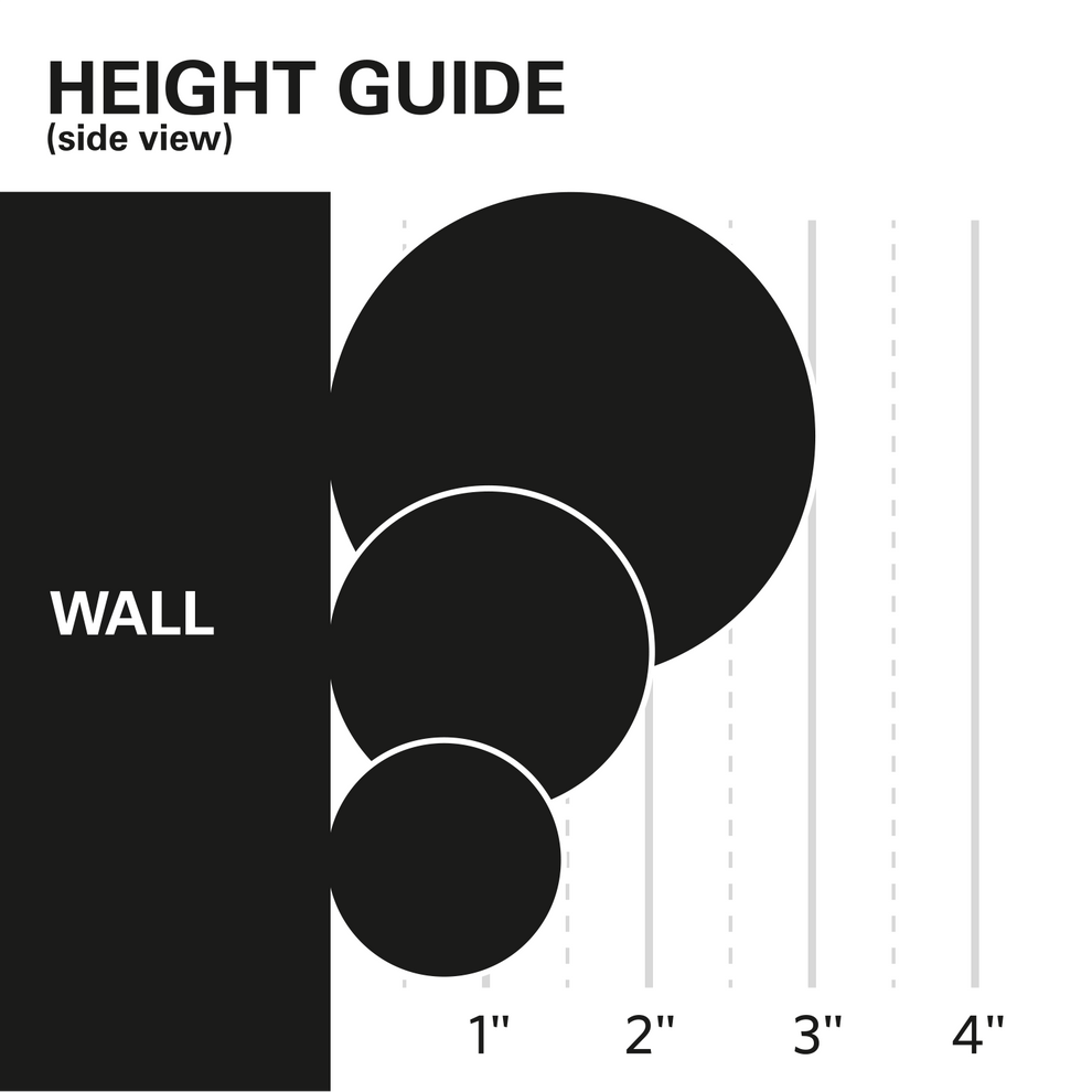 Wall Play™: Orb, Mica Matte, Set/10 By Gold Leaf | Wall Art | Modishstore - 10