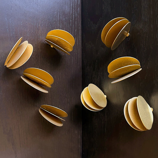 Wall Play™: Stack, Gold By Gold Leaf | Wall Art | Modishstore - 1