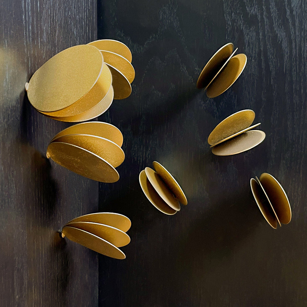 Wall Play™: Stack, Gold By Gold Leaf | Wall Art | Modishstore - 3