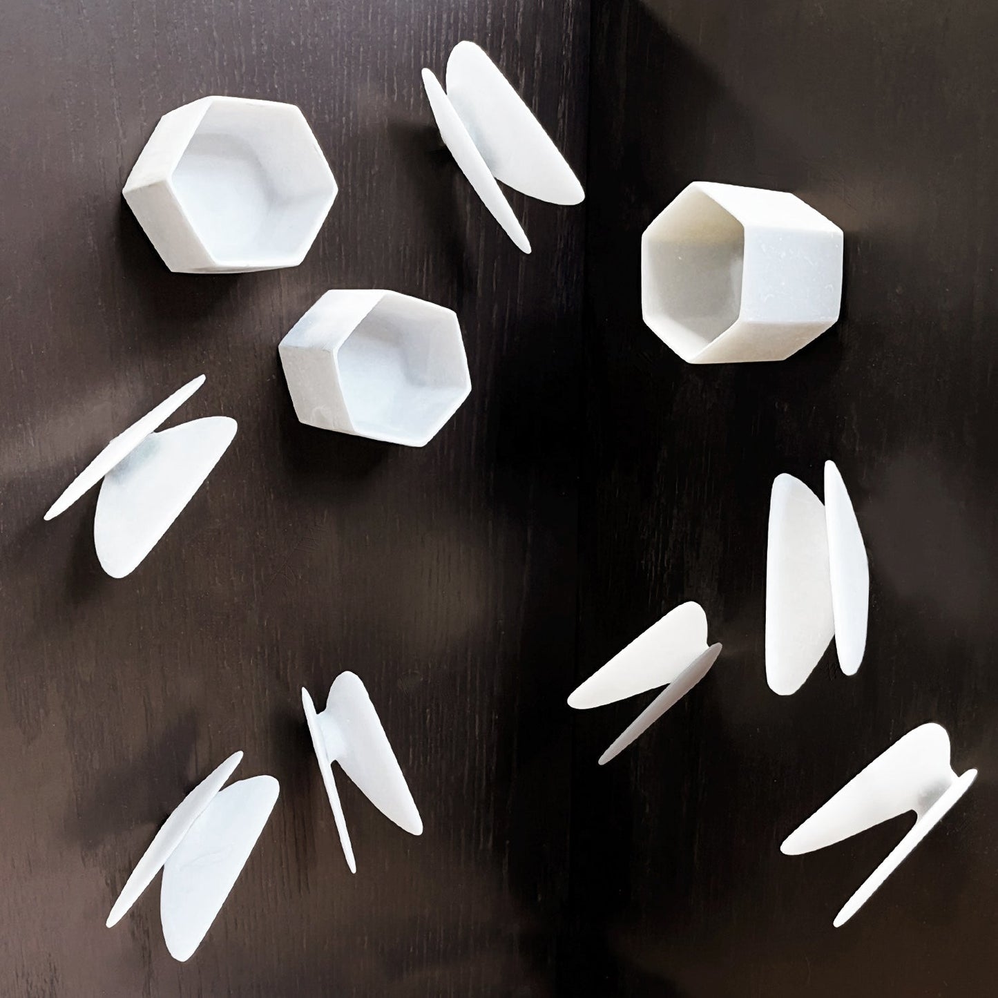 Wall Play™: Wings #3, Off-White By Gold Leaf | Wall Art | Modishstore - 9