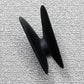 Wall Play™: Wings #3, DK Grey/ Black By Gold Leaf | Wall Art | Modishstore - 3