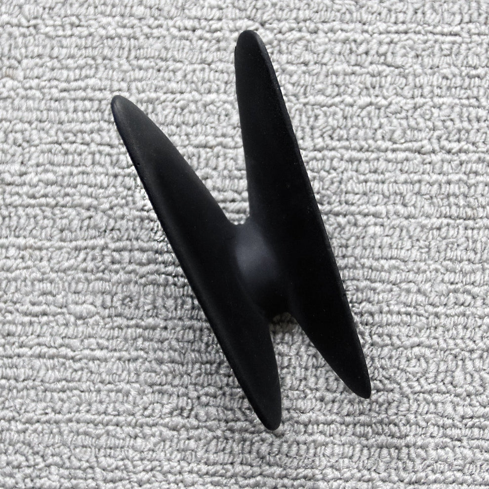 Wall Play™: Wings #3, DK Grey/ Black By Gold Leaf | Wall Art | Modishstore - 3