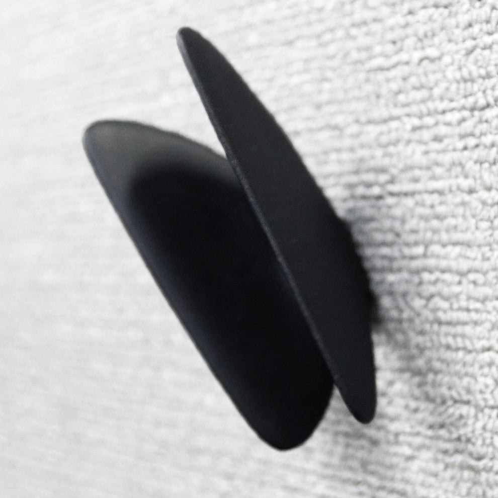 Wall Play™: Wings #3, DK Grey/ Black By Gold Leaf | Wall Art | Modishstore - 2