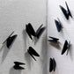 Wall Play™: Wings #3, DK Grey/ Black By Gold Leaf | Wall Art | Modishstore - 1