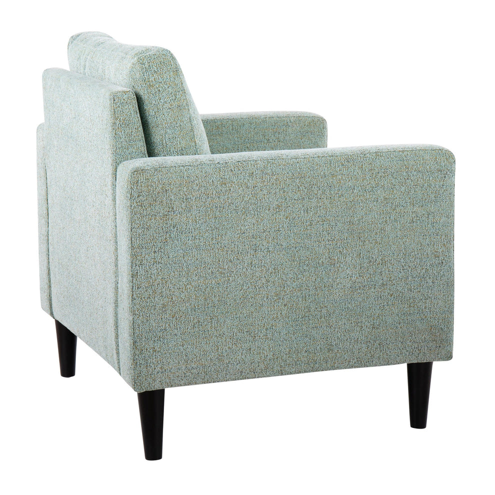 Wendy Accent Chair By LumiSource - CHR-WENDYAC BKGY | Accent Chairs | Modishstore - 9