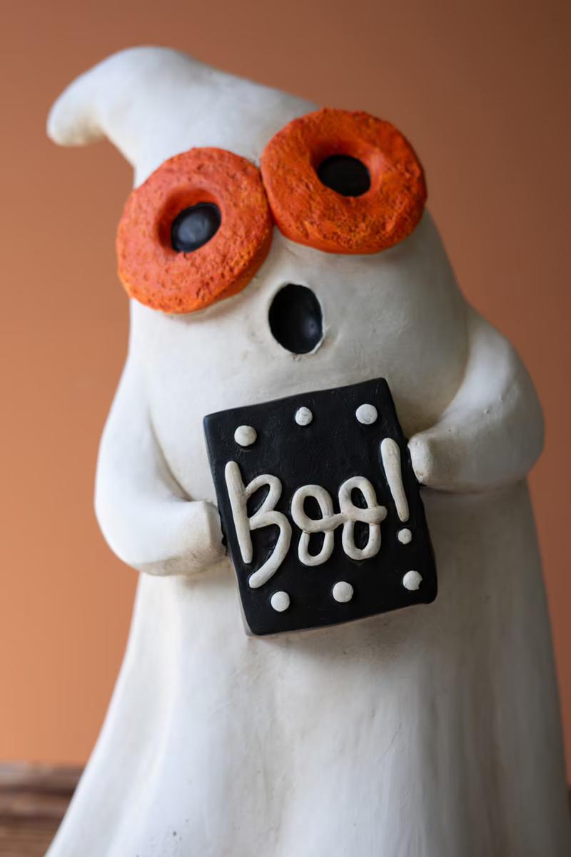 Set Of Two Resin Halloween Ghosts By Kalalou | Holiday | Modishstore - 3