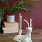 Poly Resin Christmas Deer Taper Candle Holder (Min 2) By Kalalou | Candle Holders | Modishstore - 2