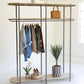 Tall Iron And Recycled Wood Garment Display By Kalalou | Display Cases | Modishstore - 3