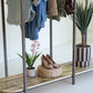 Tall Iron And Recycled Wood Garment Display By Kalalou | Display Cases | Modishstore - 2