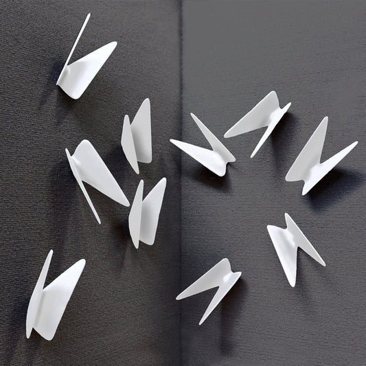 Wall Play™: Wings #1, Off-White By Gold Leaf | Wall Art | Modishstore - 1
