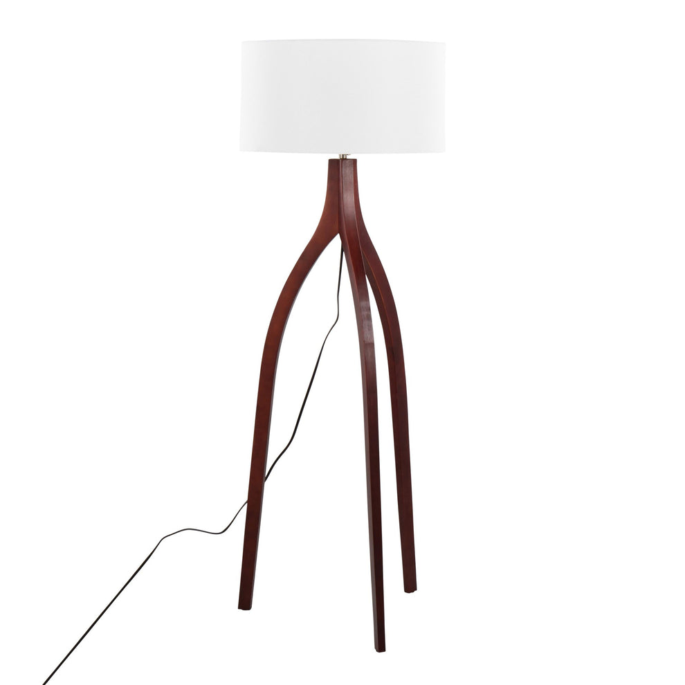 Wishbone Floor Lamp By LumiSource - LFL-WSHBNFL2 BKW | Floor Lamps | Modishstore - 13
