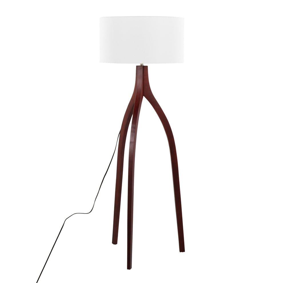 Wishbone Floor Lamp By LumiSource - LFL-WSHBNFL2 BKW | Floor Lamps | Modishstore - 11