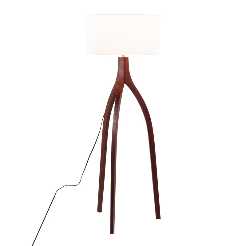 Wishbone Floor Lamp By LumiSource - LFL-WSHBNFL2 BKW | Floor Lamps | Modishstore - 10