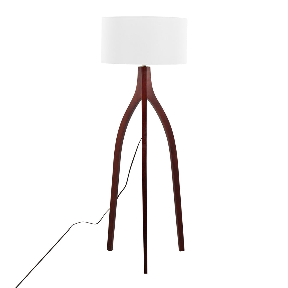Wishbone Floor Lamp By LumiSource - LFL-WSHBNFL2 BKW | Floor Lamps | Modishstore - 12