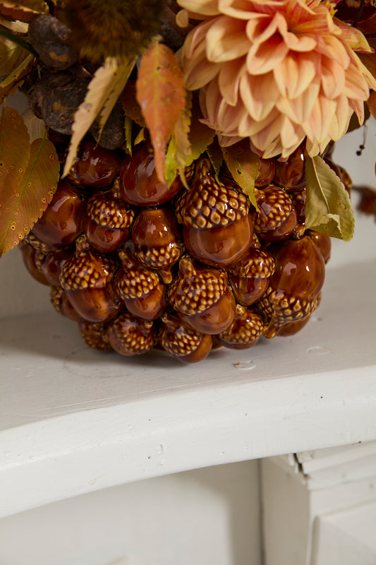Acorn Pot By Accent Decor | Planters, Troughs & Cachepots | Modishstore - 1