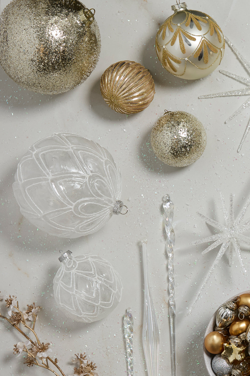 Adriatic Ornament Set of 4 By Accent Decor | Ornaments | Modishstore - 5