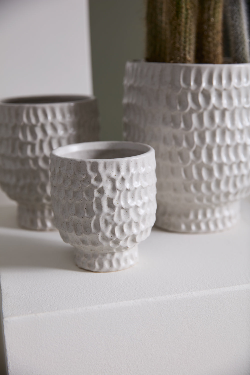 Adrien Pot Set of 4 By Accent Decor | Stands | Modishstore - 1