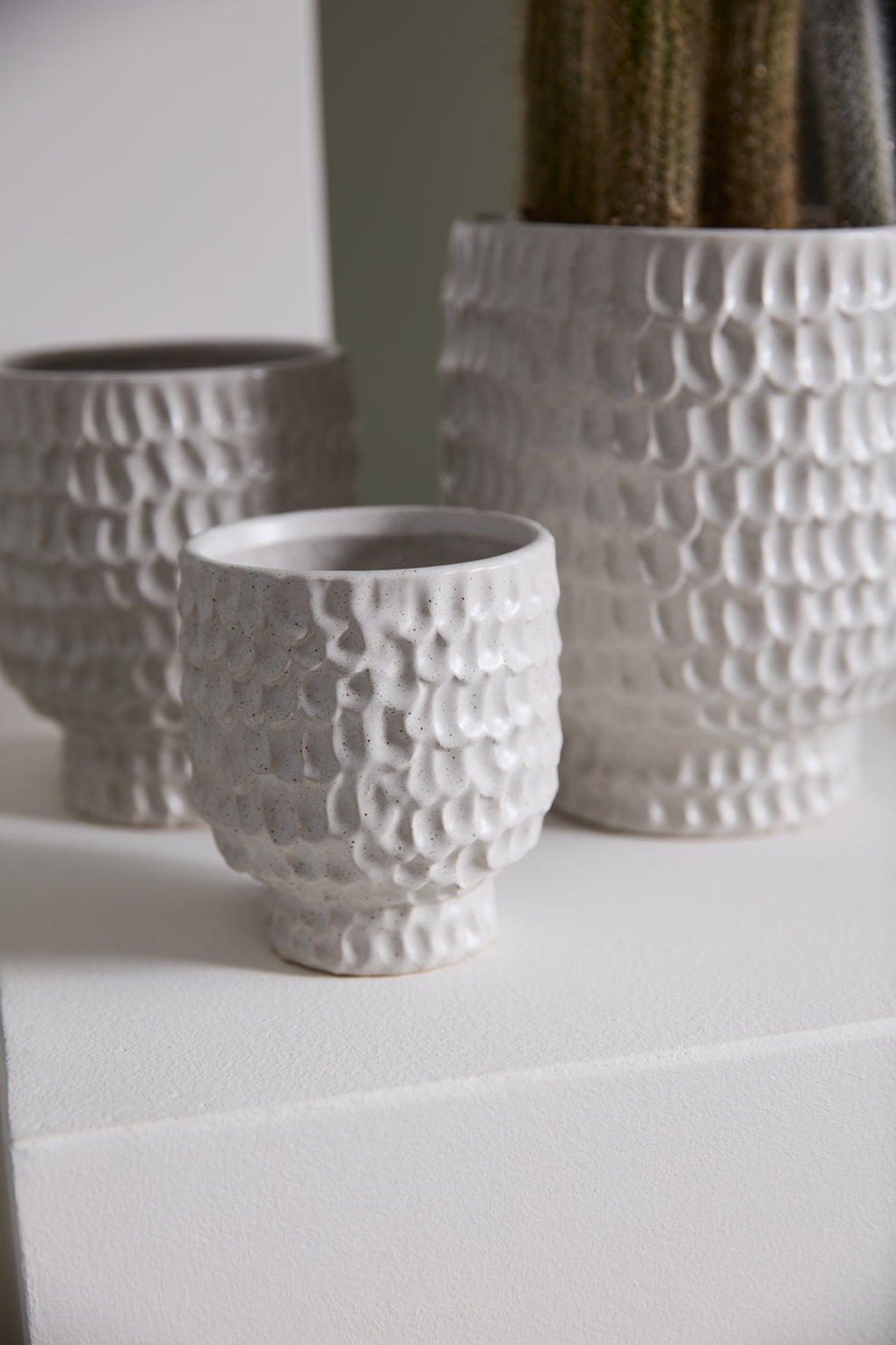 Adrien Pot Set of 4 By Accent Decor | Stands | Modishstore - 1