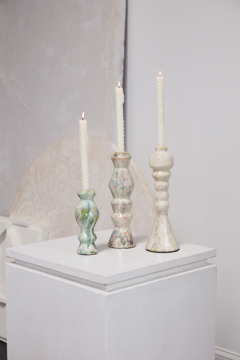 Ailey Candleholder Set of 4 By Accent Decor | Candle Holders | Modishstore - 3