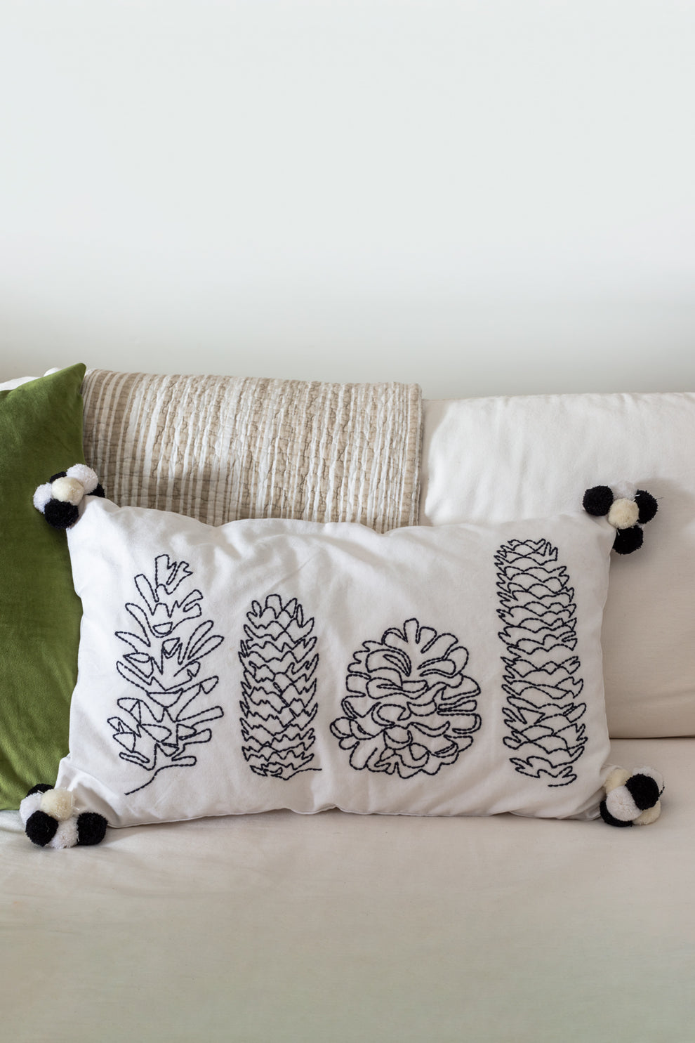 Ainsley Pillow Case Set of 2 By Accent Decor | Decor | Modishstore - 3