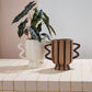 Akimbo Footed Pot Set of 2 By Accent Decor | Planters, Troughs & Cachepots | Modishstore - 3