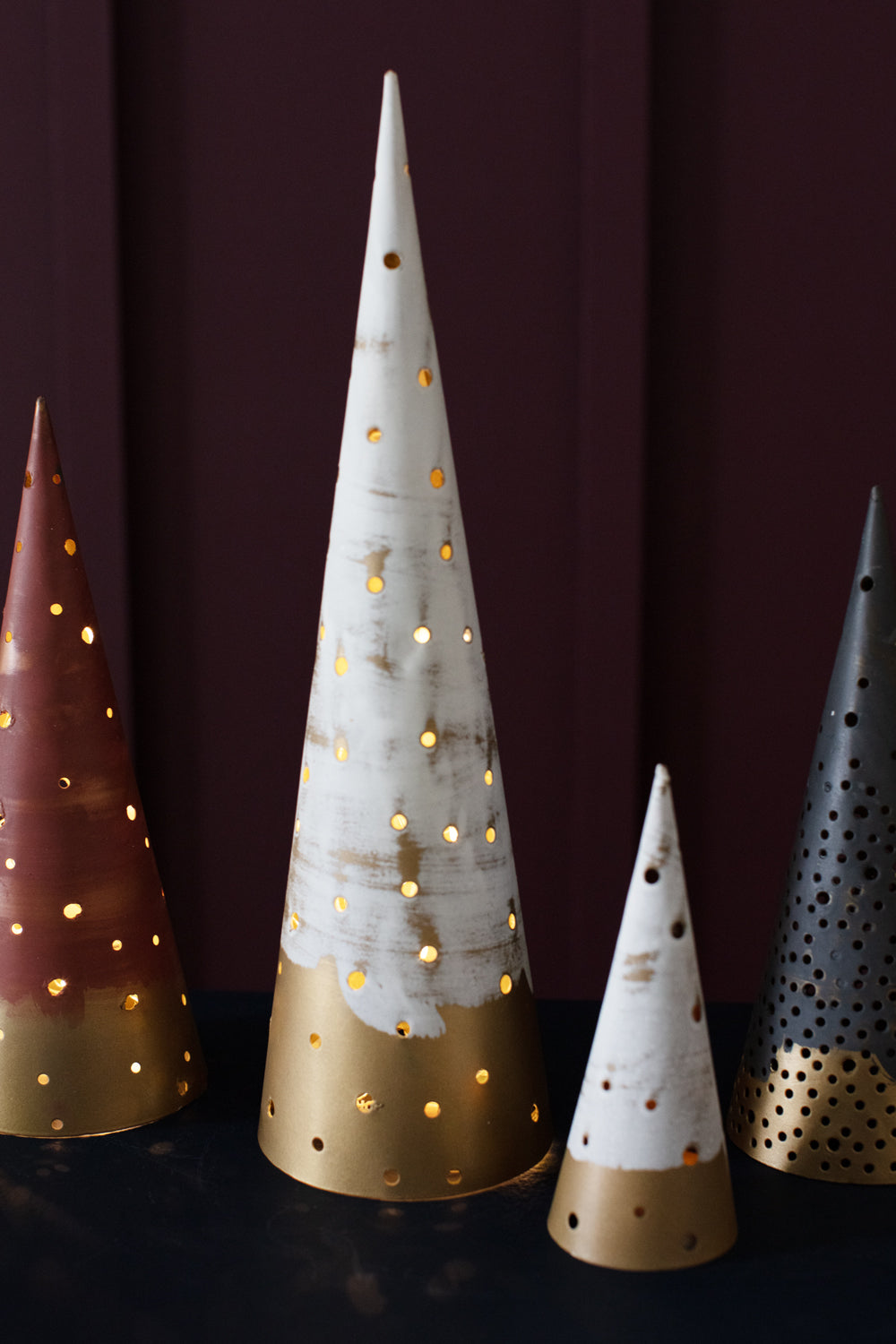 Alfie Tree Set of 8 By Accent Decor | Decor | Modishstore - 1