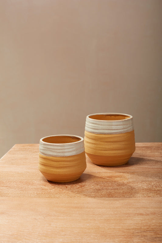 Altamira Pot Set of 4 By Accent Decor | Planters, Troughs & Cachepots | Modishstore - 1