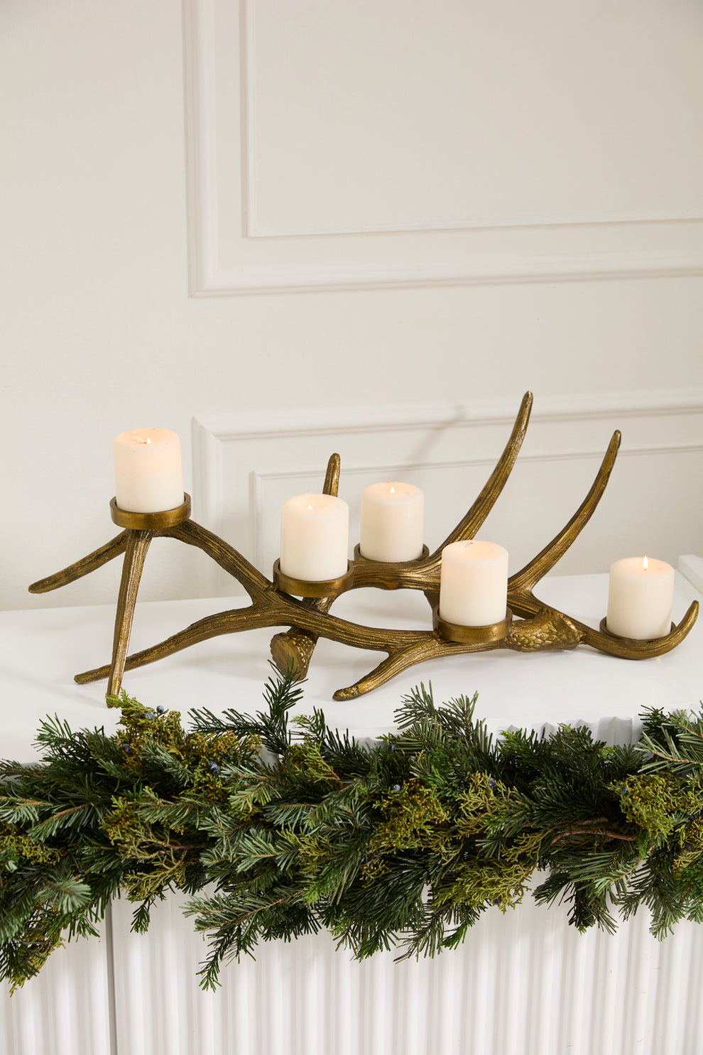 Andean Antler Candleholder By Accent Decor | Candle Holders | Modishstore - 3