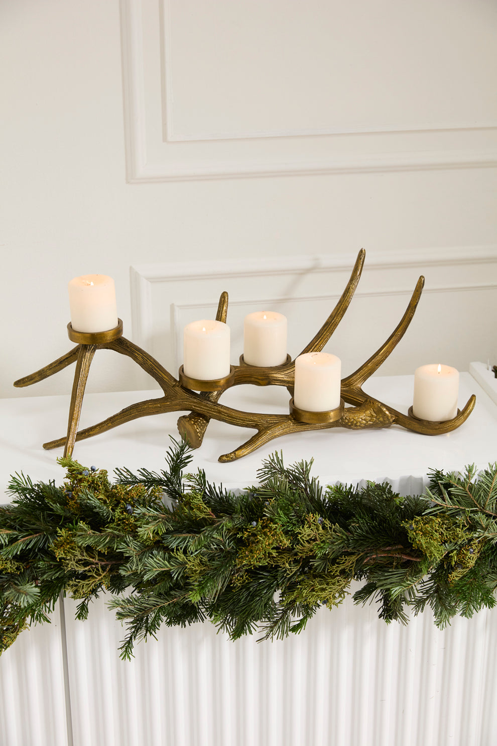 Andean Antler Candleholder By Accent Decor | Candle Holders | Modishstore - 4